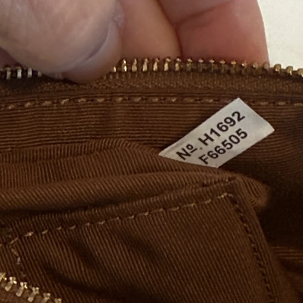 Coach zipper wallet